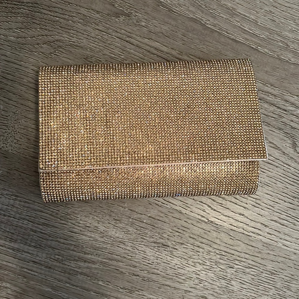 Gold Embellished Clutch